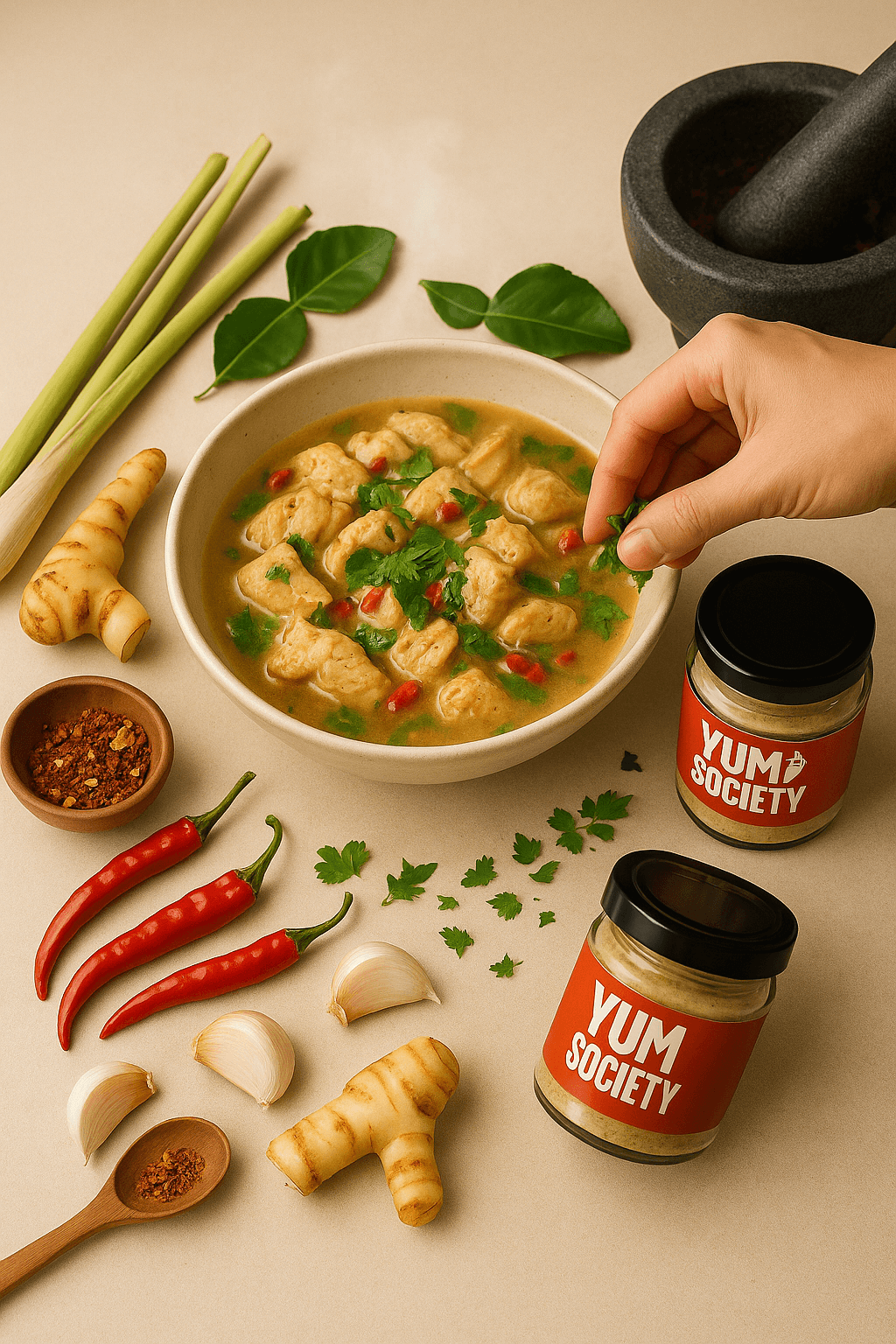 Gründer von Yum Society diskutieren über Zutaten