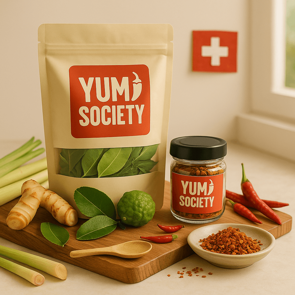 Auswahl der kuratierten Thai-Produkte von Yum Society